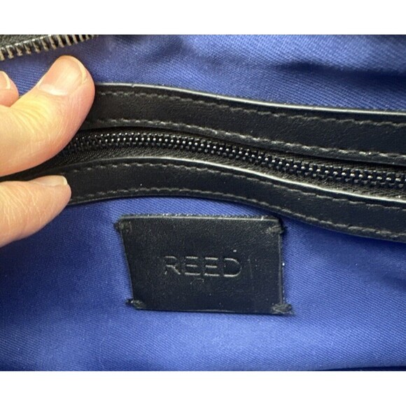 Reed Krakoff BLACK Clutch Handbag Crossbody Pockets Removeable Strap - Picture 12 of 16